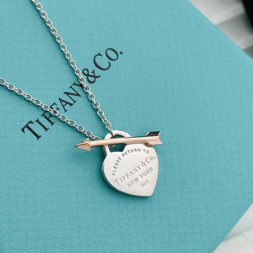 Tiffany&CO Lovestruck Heart Tag Pendant - EUR FASHION