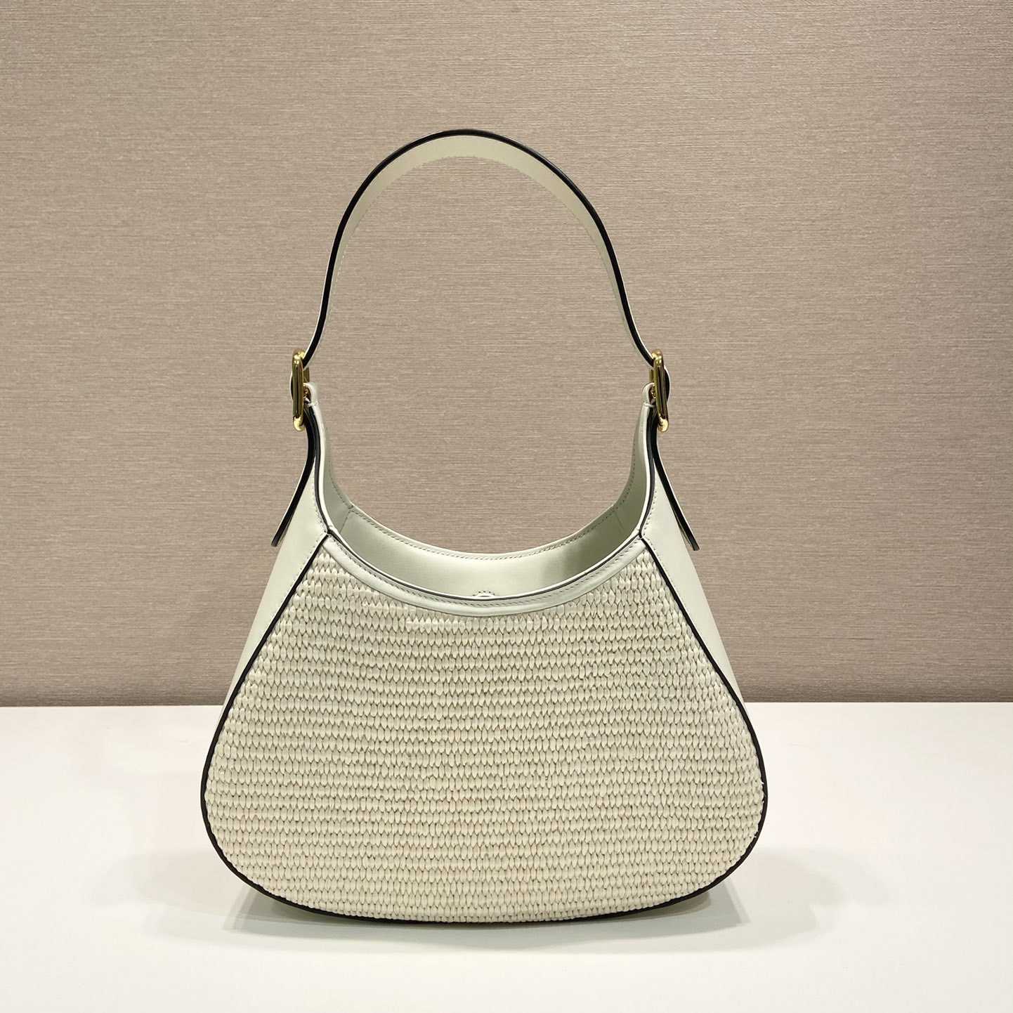 Prada Fabric And Leather Shoulder Bag - EUR FASHION