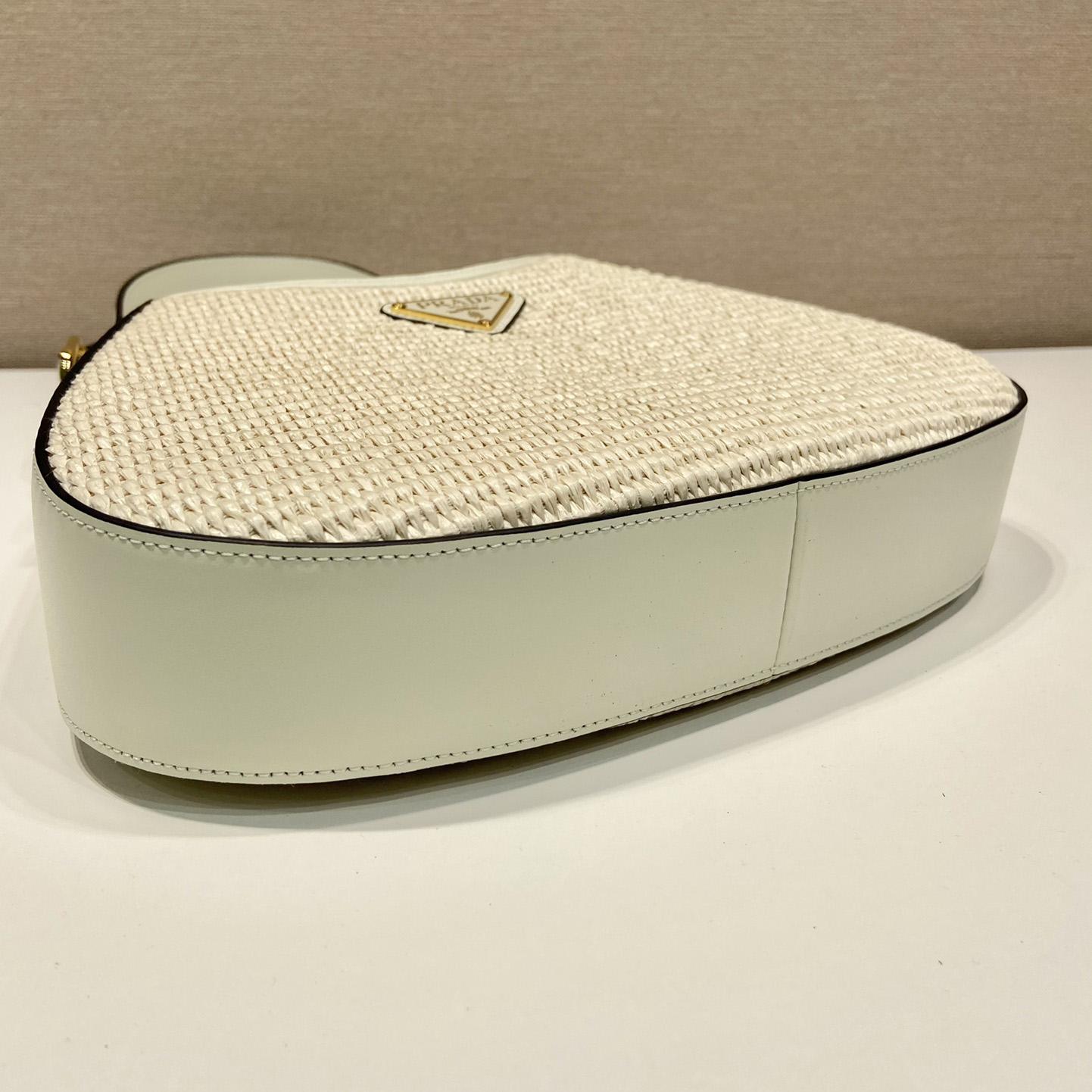 Prada Fabric And Leather Shoulder Bag - EUR FASHION