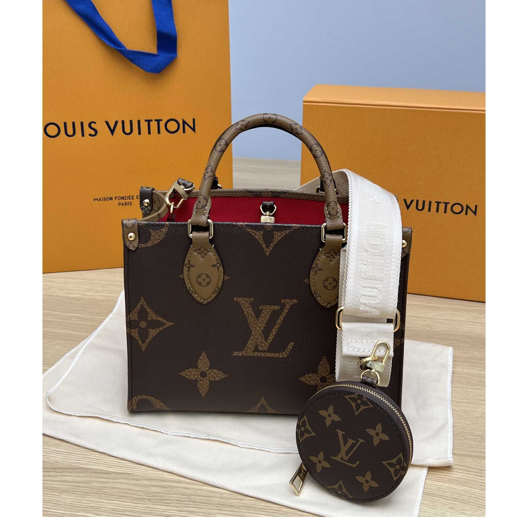 Louis Vuitton OnTheGo PM(25-19-11.5cm)     M46373 - EUR FASHION