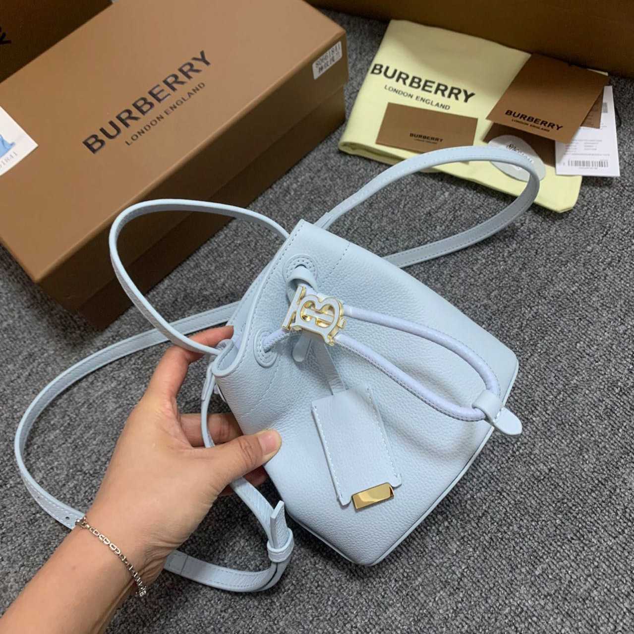 Burberry Mini TB Bucket Bag  - EUR FASHION