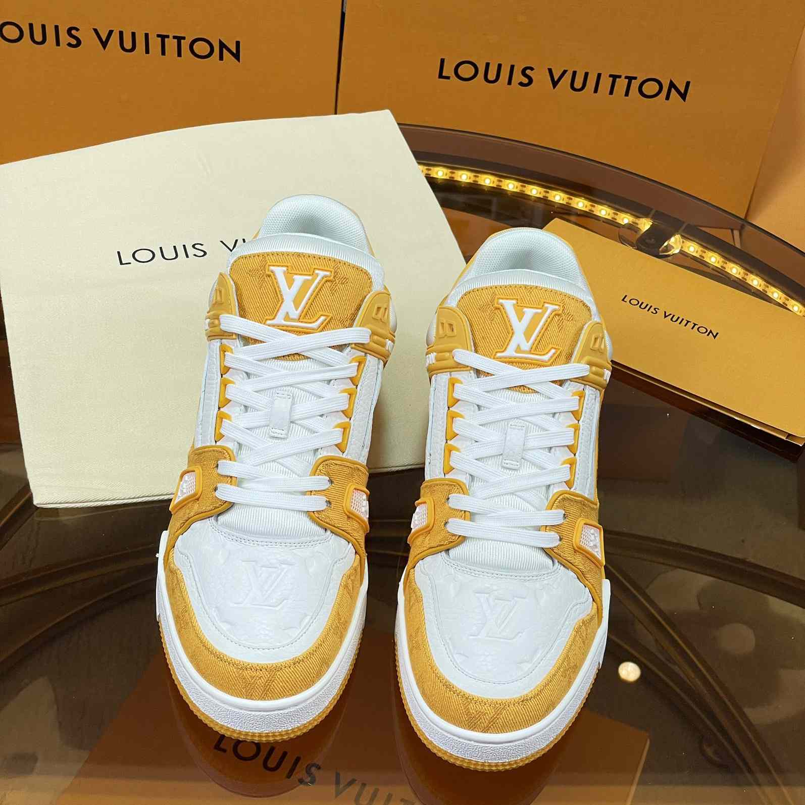 Louis Vuitton Lv Trainer Sneaker (Upon UK Size)  1AARF8 - EUR FASHION