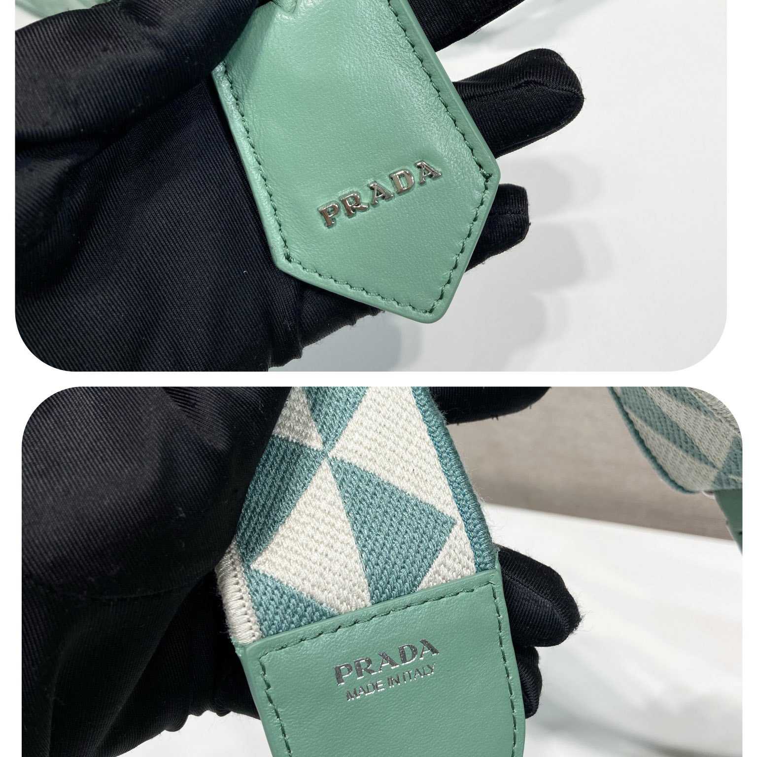 Prada Nappa Antique Leather Multi-pocket Shoulder Bag - EUR FASHION