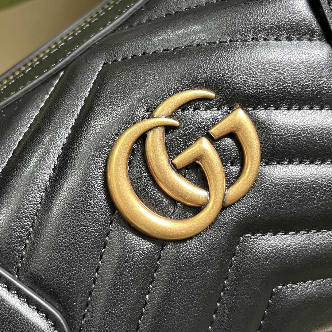 Gucci GG Marmont Small Top Handle Bag(27-13.5-10cm) - EUR FASHION