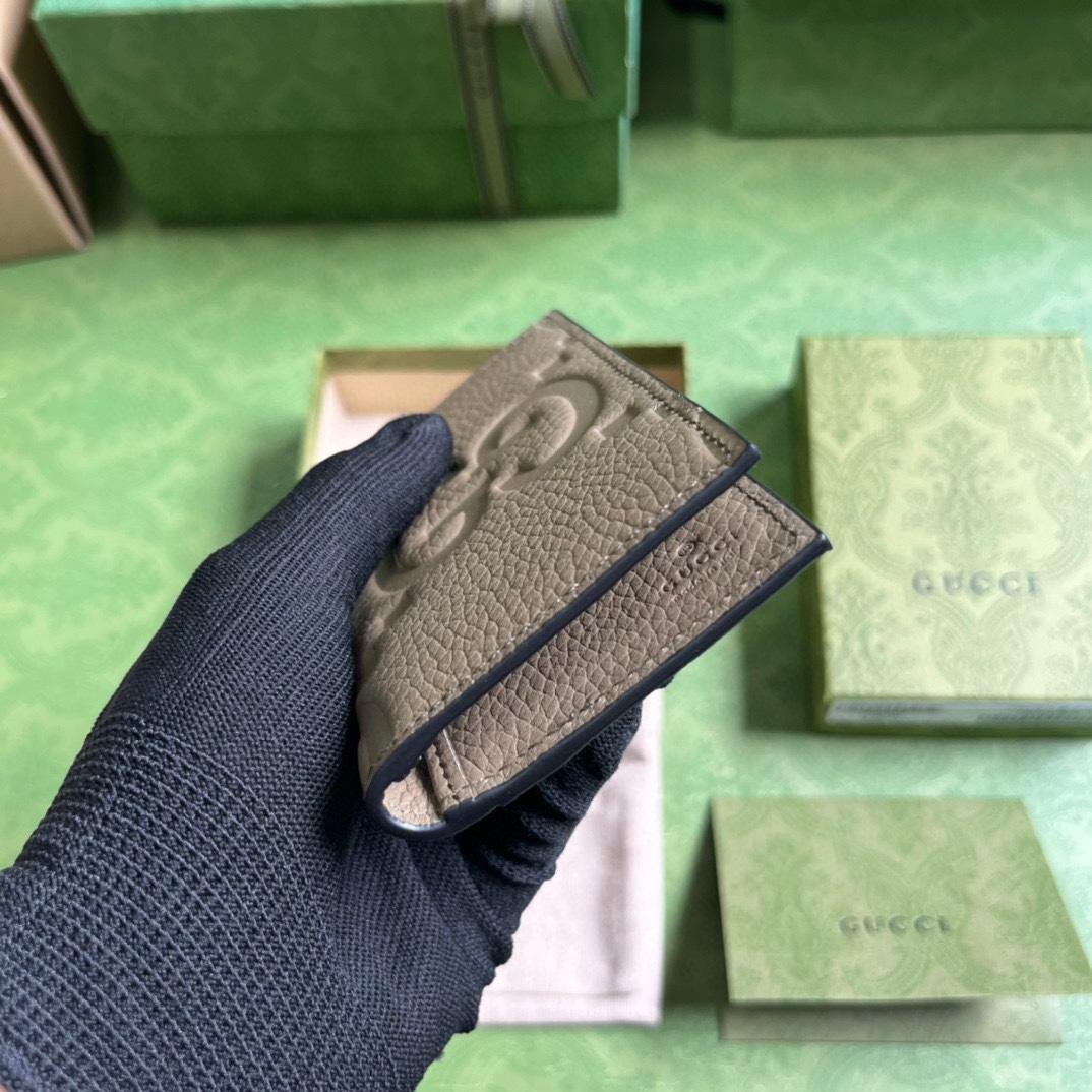 Gucci Jumbo GG Card Case - EUR FASHION