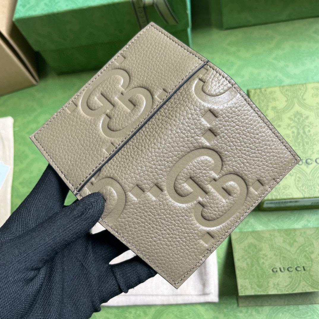 Gucci Jumbo GG Card Case - EUR FASHION