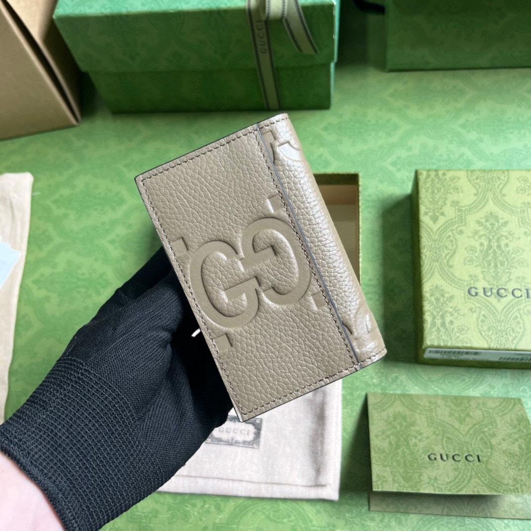 Gucci Jumbo GG Card Case - EUR FASHION