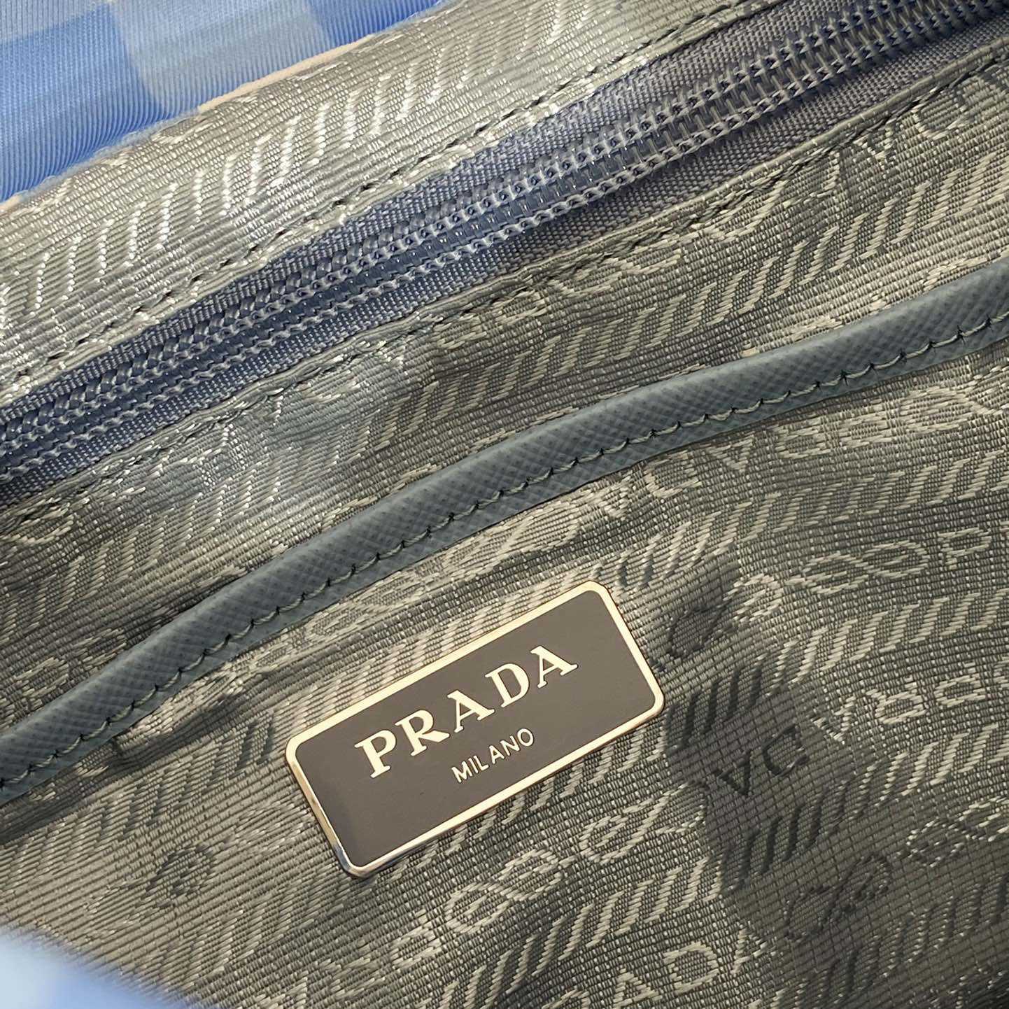 Prada Small Printed Re-Nylon Backpack - EUR FASHION