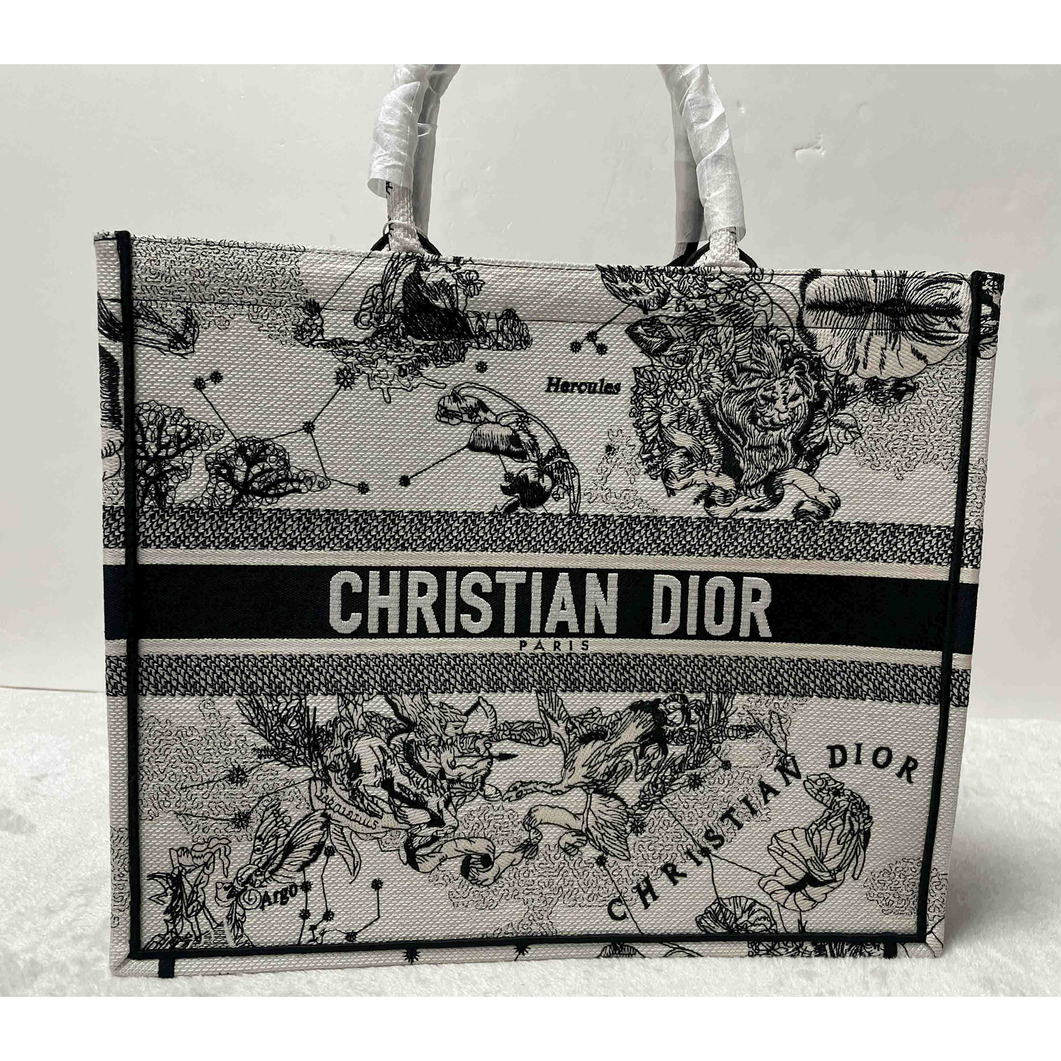 Dior Oblique Embroidered Book Tote(41.5-25-18cm) (50% Off Sale) pb139 - EUR FASHION
