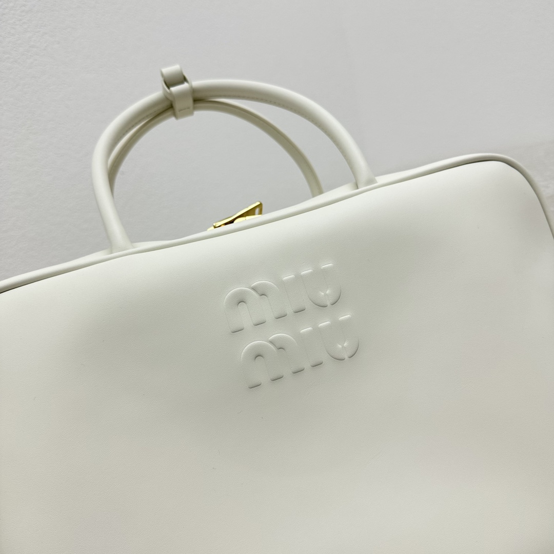 Miu Miu Leather Top-handle Bag - EUR FASHION