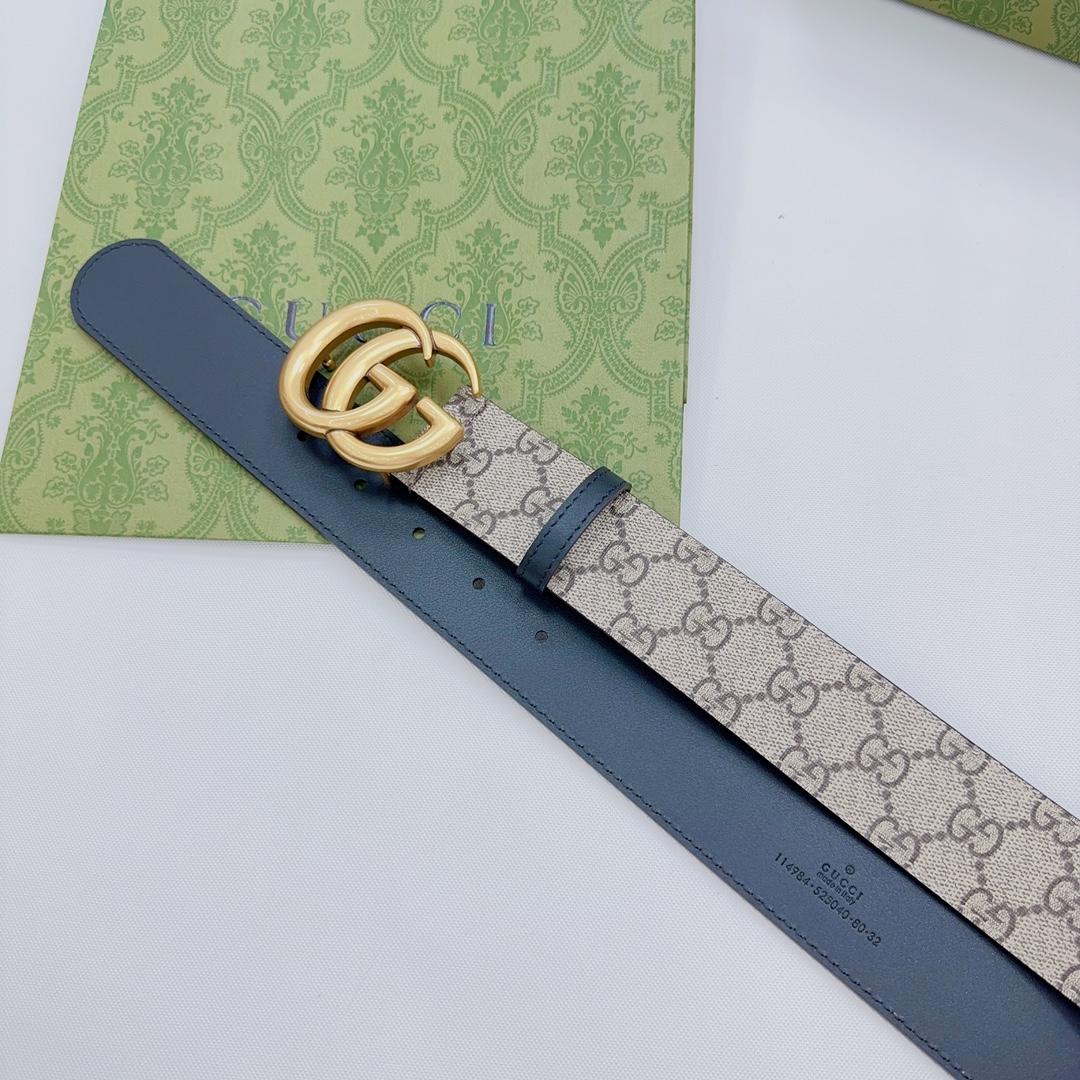 Gucci GG Marmont Reversible Belt - EUR FASHION
