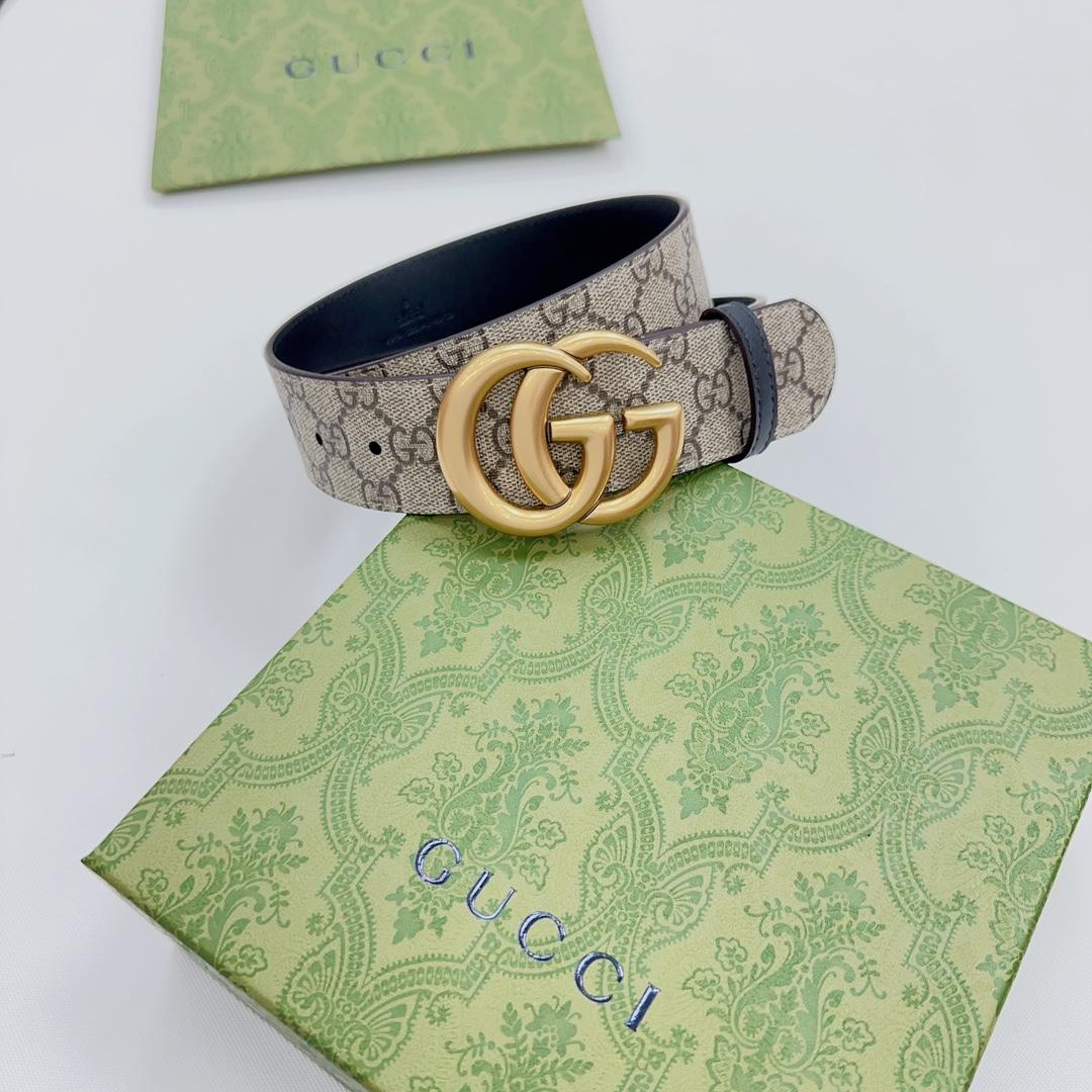 Gucci GG Marmont Reversible Belt - EUR FASHION