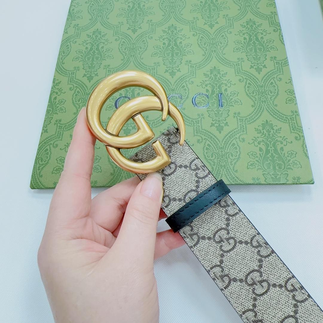 Gucci GG Marmont Reversible Belt - EUR FASHION