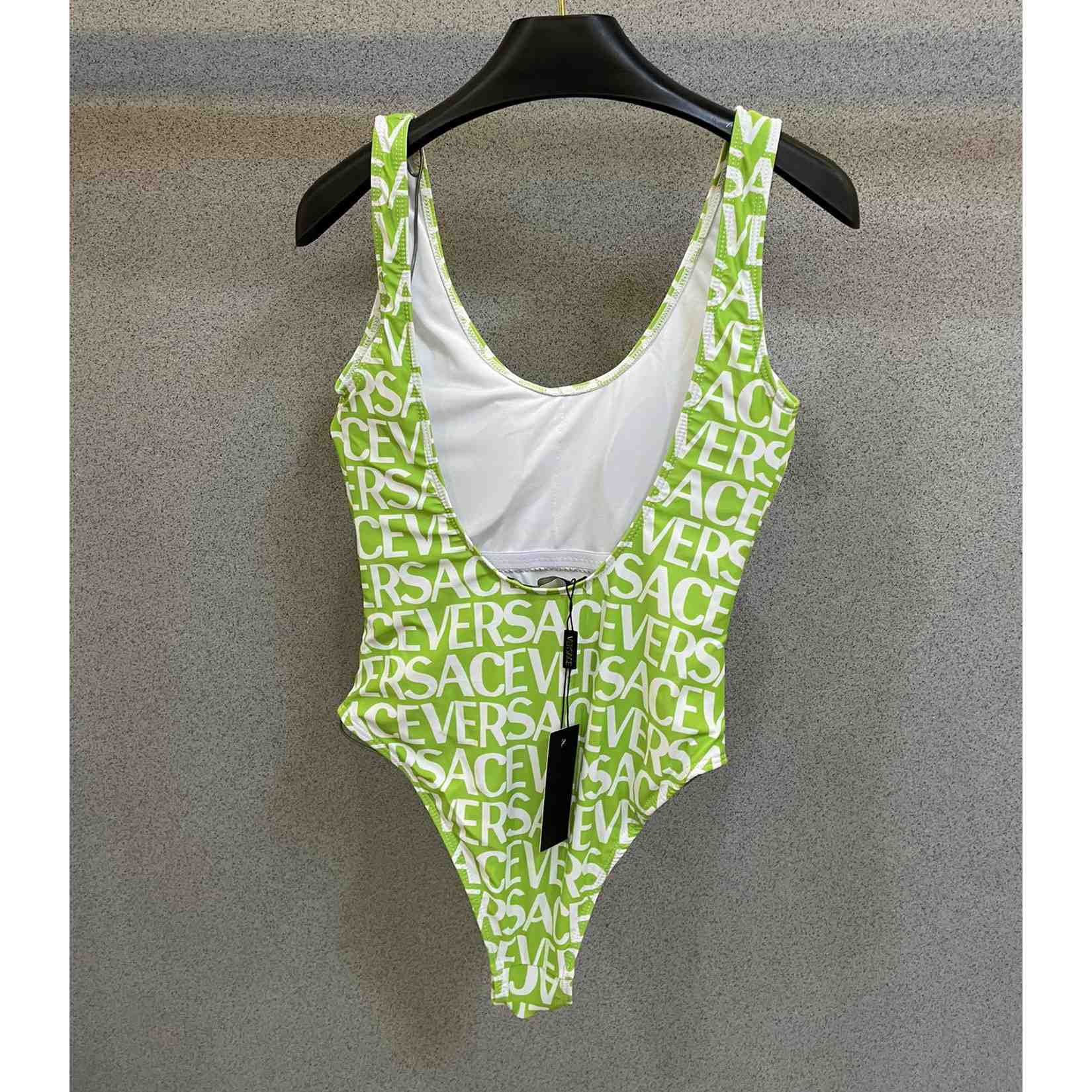 Versace Logo One-Piece Swimsuit - EUR FASHION