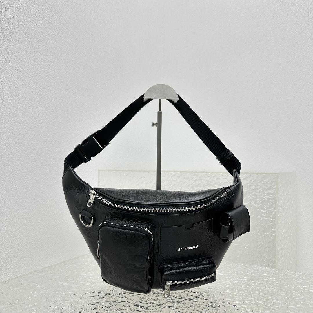 Balenciaga Superbusy Beltpack In Black - EUR FASHION