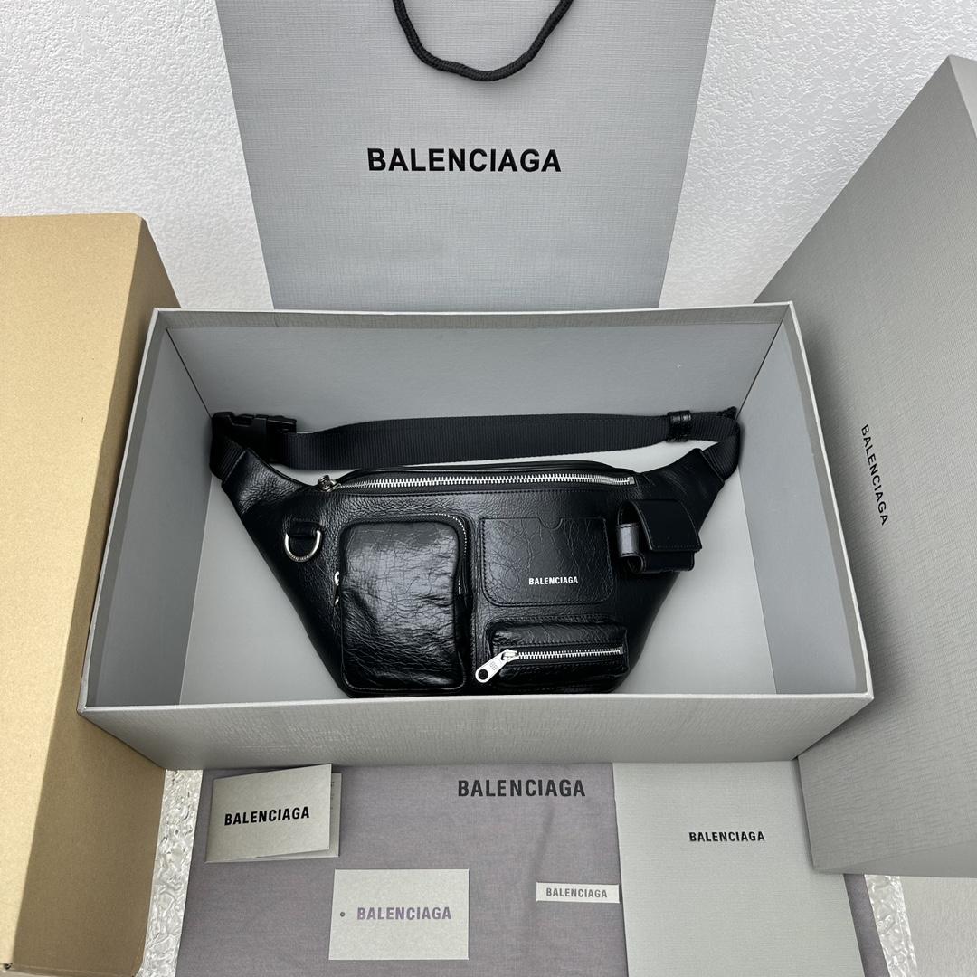 Balenciaga Superbusy Beltpack In Black - EUR FASHION