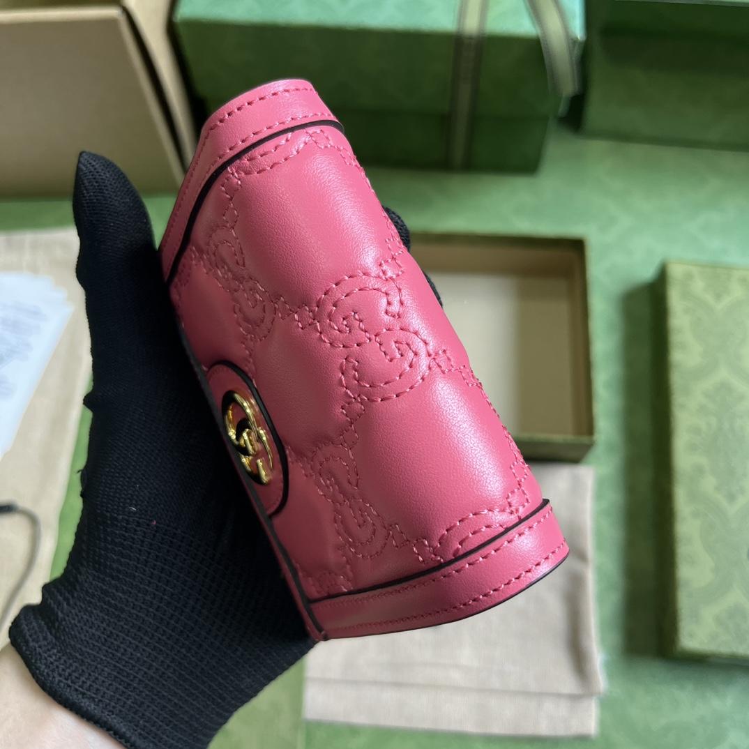 Gucci GG Matelasse Card Case Wallet - EUR FASHION