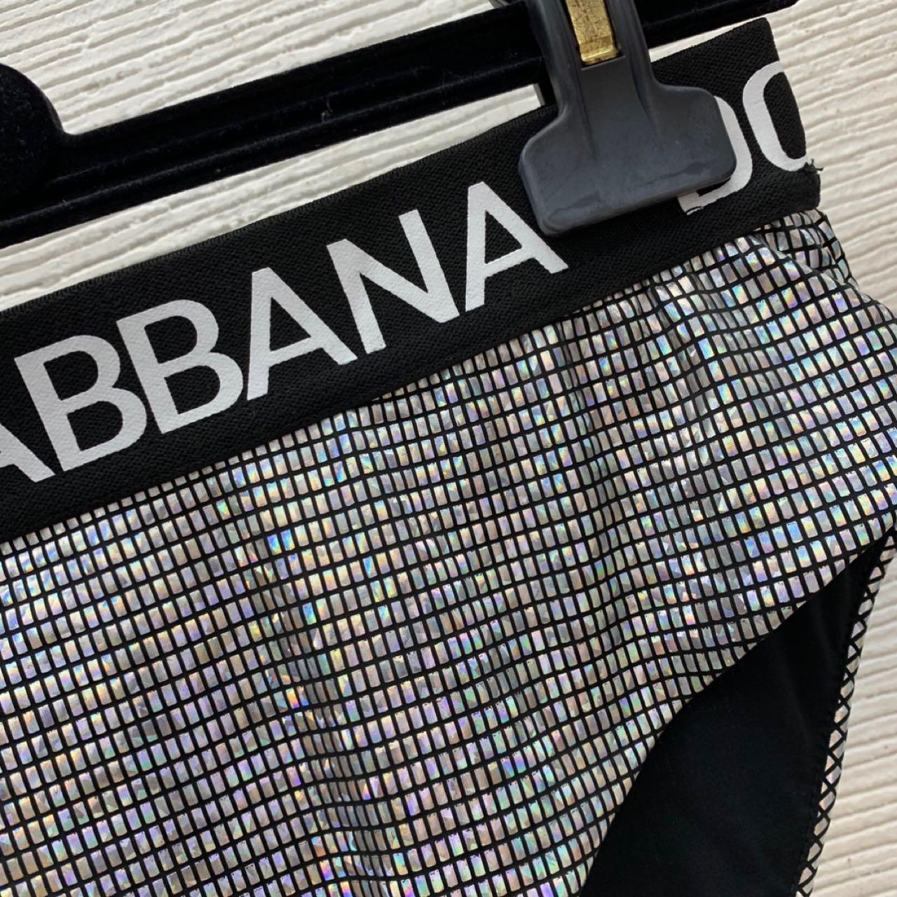Dolce & Gabbana Crystal mesh triangle Bra & Briefs  - EUR FASHION
