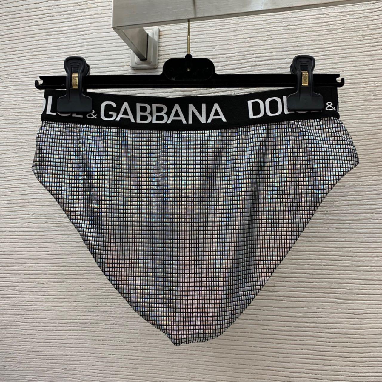 Dolce & Gabbana Crystal mesh triangle Bra & Briefs  - EUR FASHION