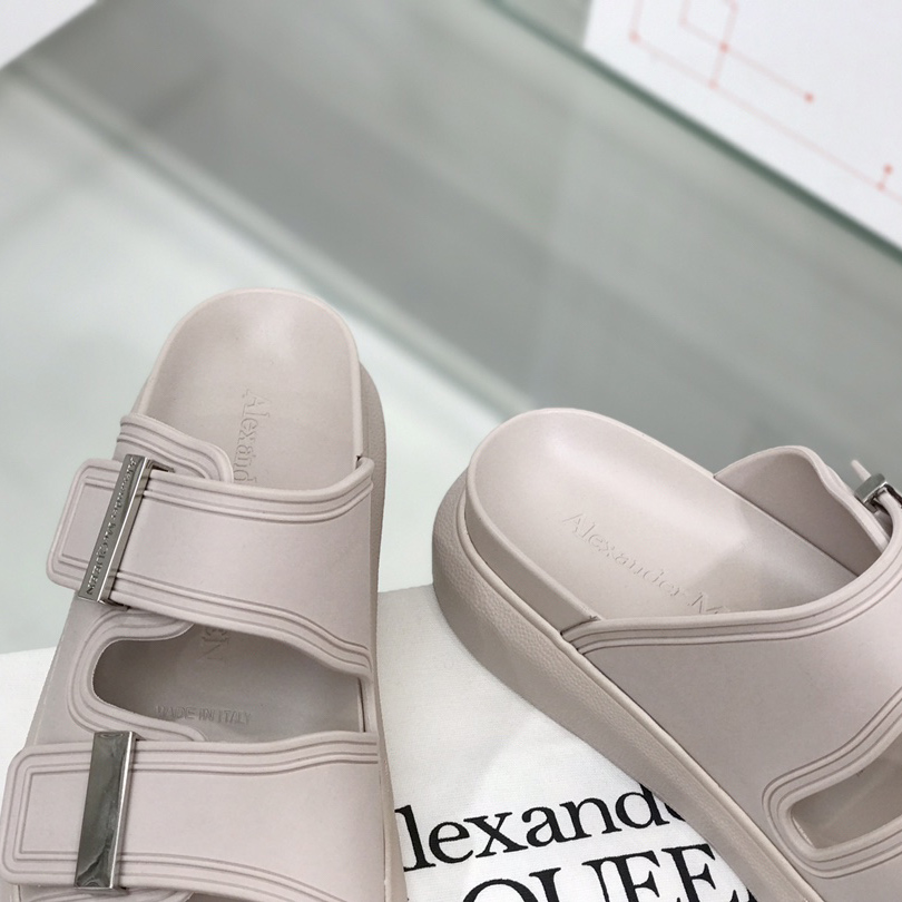 Alexander Mqueen Women's Hybrid Slide In Tea Rose - EUR FASHION
