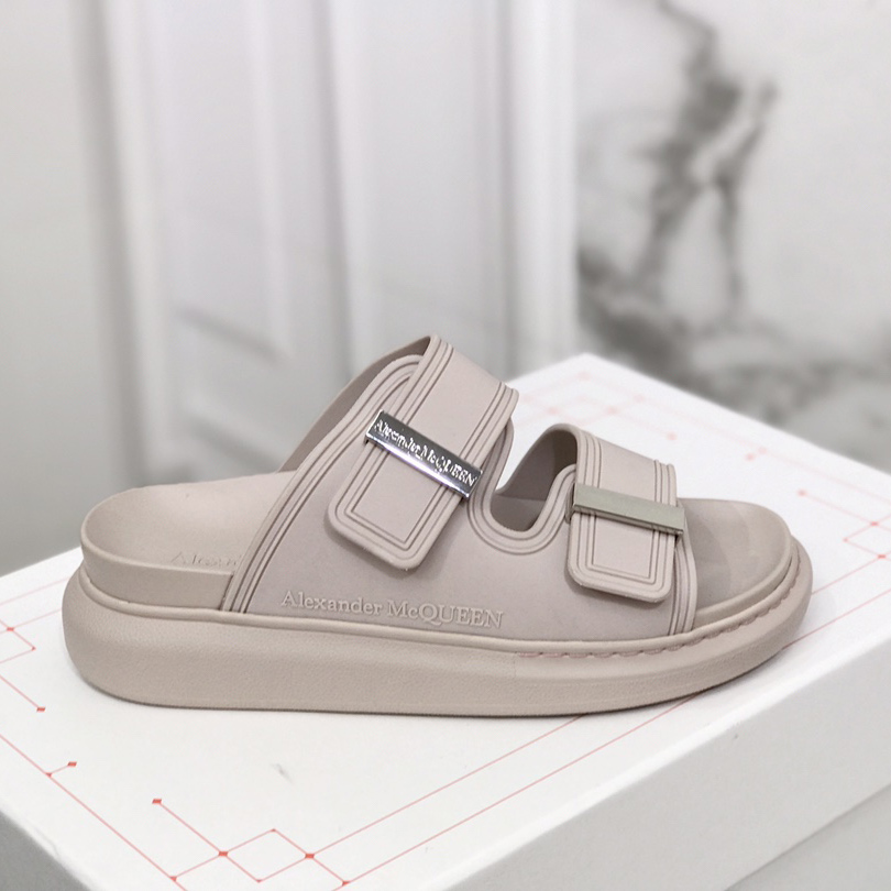 Alexander Mqueen Women's Hybrid Slide In Tea Rose - EUR FASHION