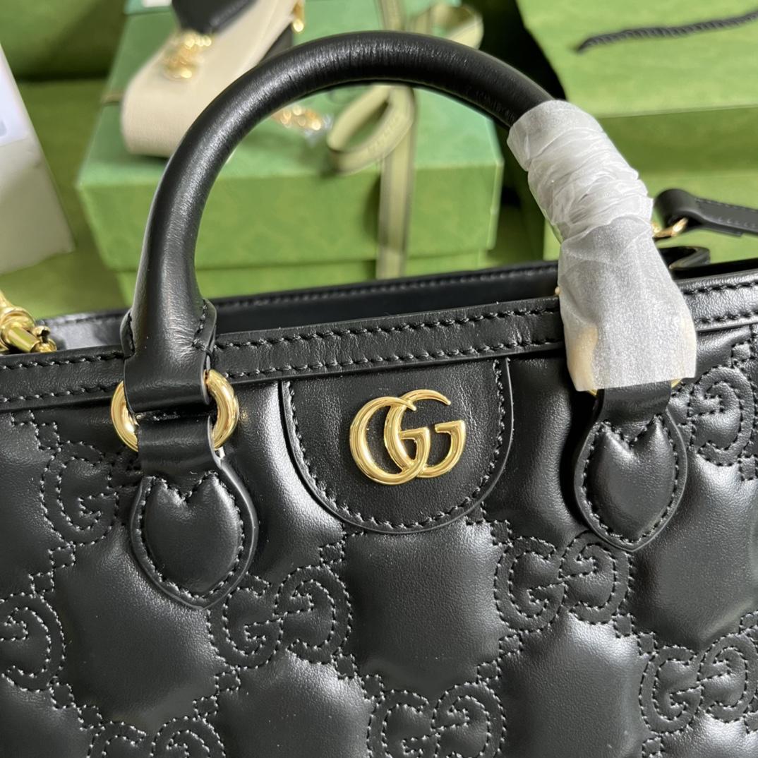 Gucci GG Matelasse MIni Top Handle Bag  (23x 22x 10cm) - EUR FASHION