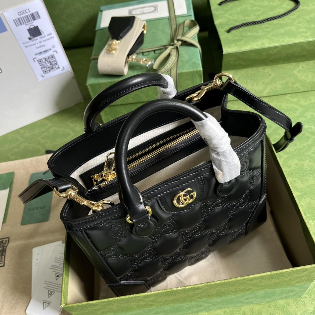 Gucci GG Matelasse MIni Top Handle Bag  (23x 22x 10cm) - EUR FASHION