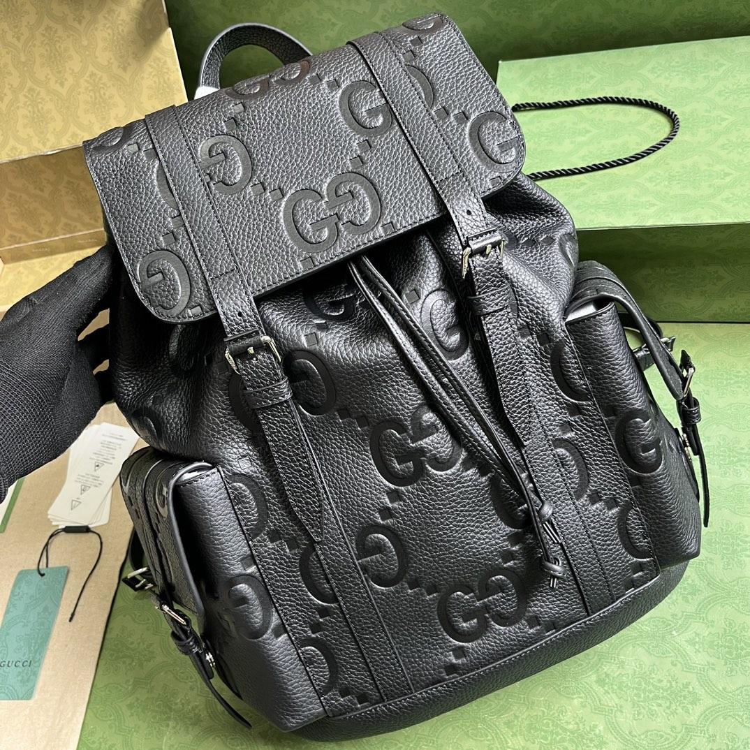 Gucci Jumbo GG Backpack(34-41-12cm) - EUR FASHION