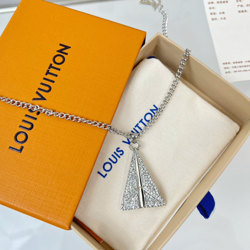 Louis Vuitton LV Paperplane Necklace      M01034 - EUR FASHION