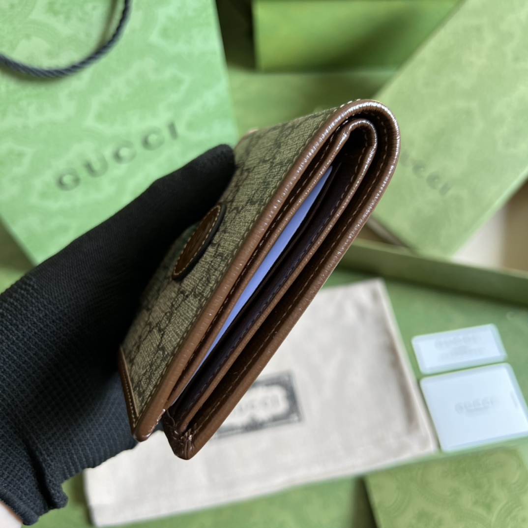 Gucci Wallet With Interlocking G - EUR FASHION