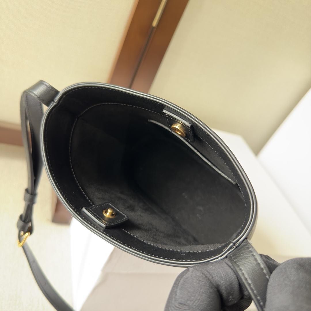 Celine Mini Bucket Cuir Triomphe In Smooth Calfskin  - EUR FASHION