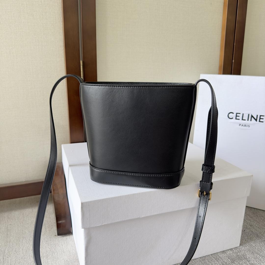 Celine Mini Bucket Cuir Triomphe In Smooth Calfskin  - EUR FASHION