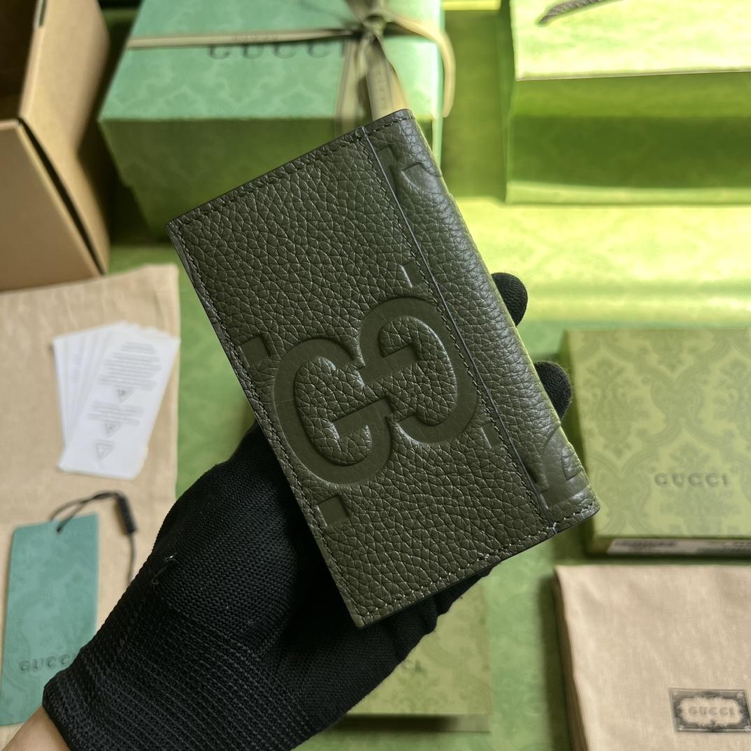 Gucci Jumbo GG Card Case - EUR FASHION