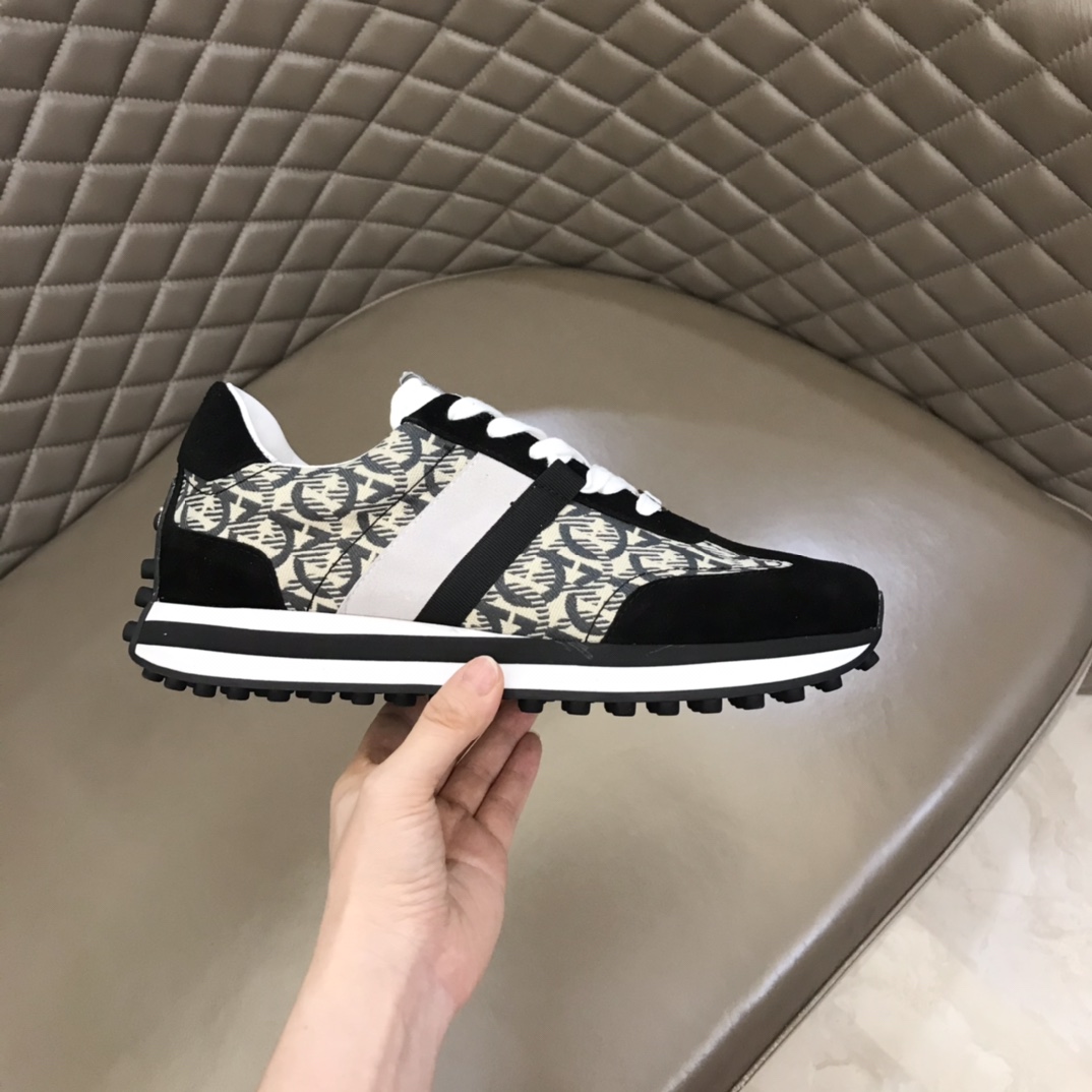 Ferragamo Fabric low-top Sneakers - EUR FASHION