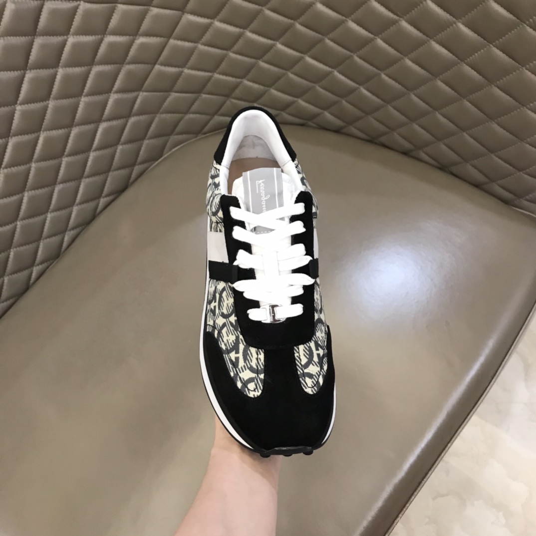 Ferragamo Fabric low-top Sneakers - EUR FASHION