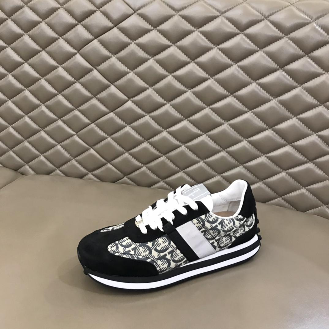Ferragamo Fabric low-top Sneakers - EUR FASHION