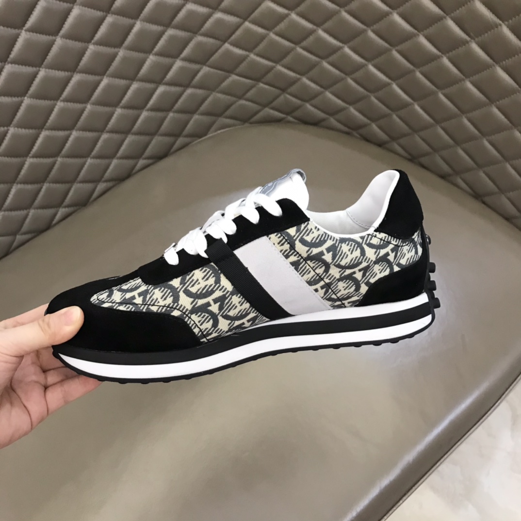 Ferragamo Fabric low-top Sneakers - EUR FASHION