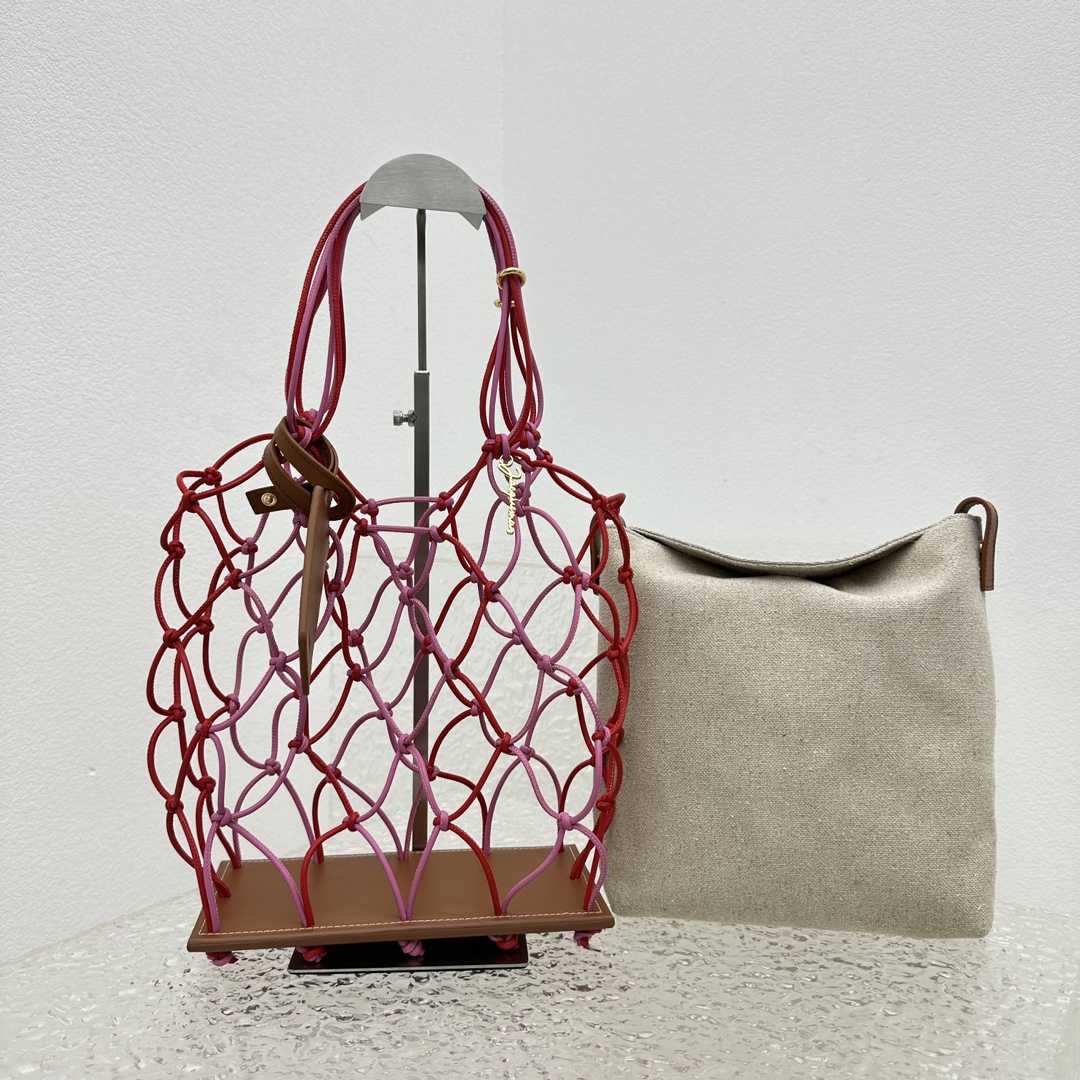 Jacquemus Le Petit Filet Pralu Tote Bag (10x27x21cm) - EUR FASHION