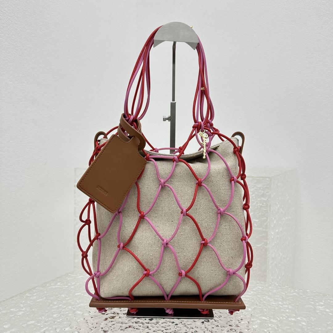 Jacquemus Le Petit Filet Pralu Tote Bag (10x27x21cm) - EUR FASHION