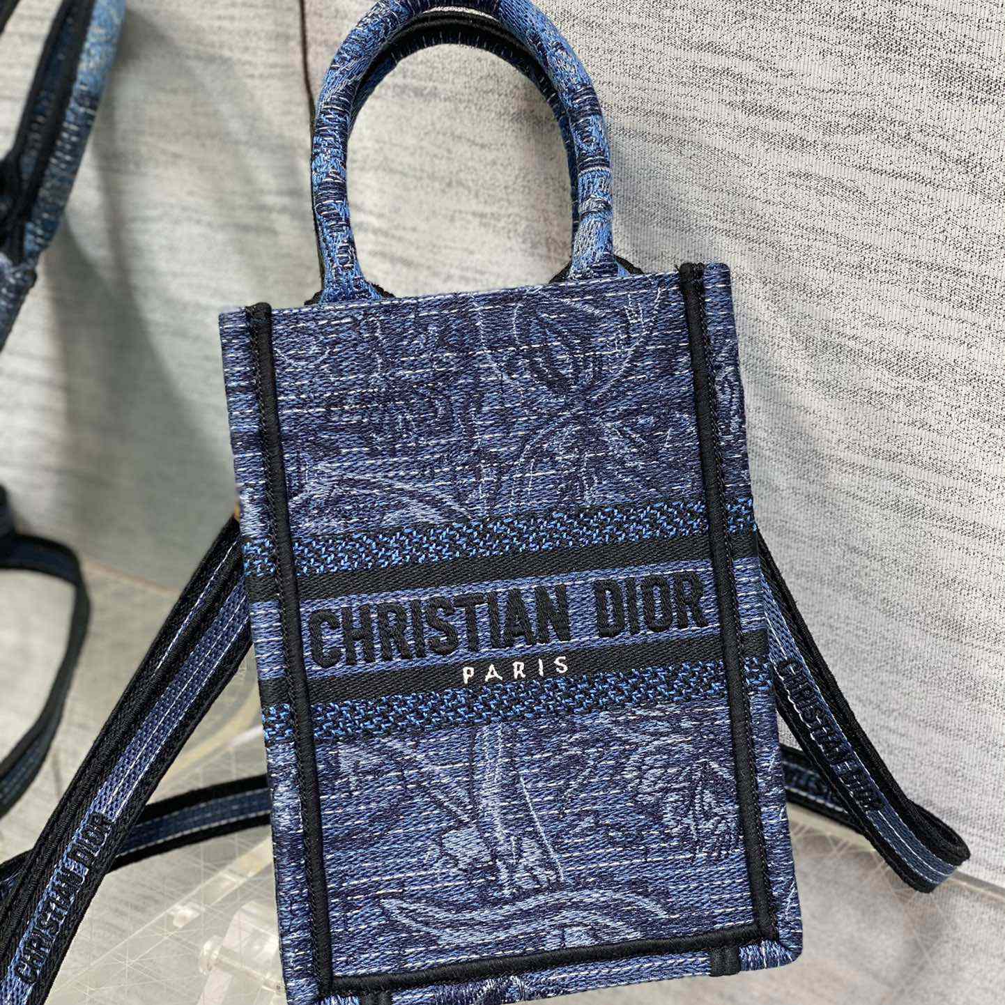 Dior Mini Dior Book Tote Phone Bag - EUR FASHION