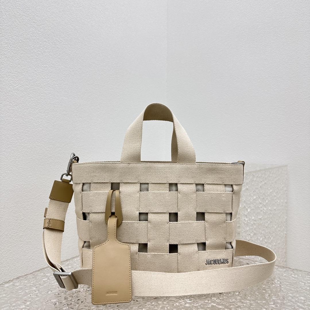 Jacquemus Le Cabas Gros Grain Grosgrain Tote Bag - EUR FASHION
