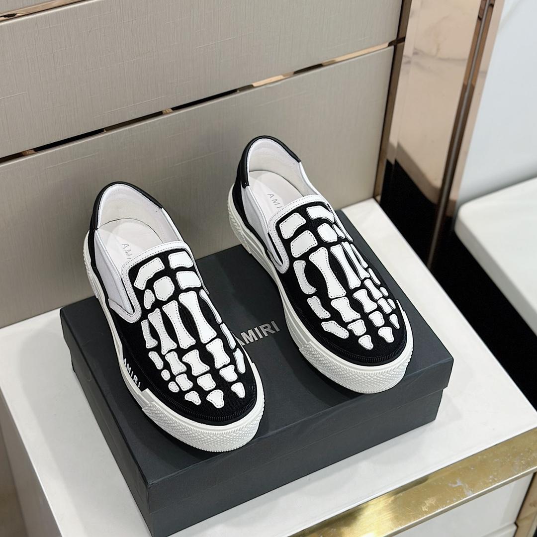 Amiri Skel Top Slip-on Sneakers - EUR FASHION