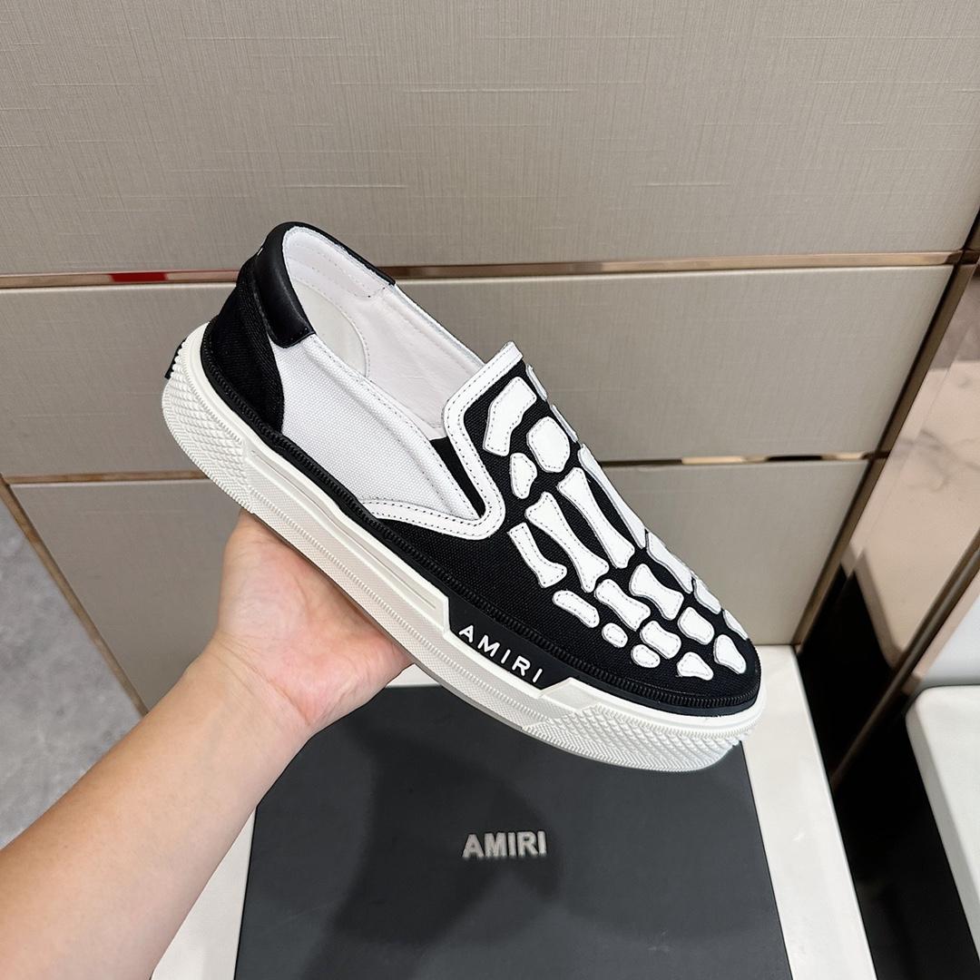 Amiri Skel Top Slip-on Sneakers - EUR FASHION
