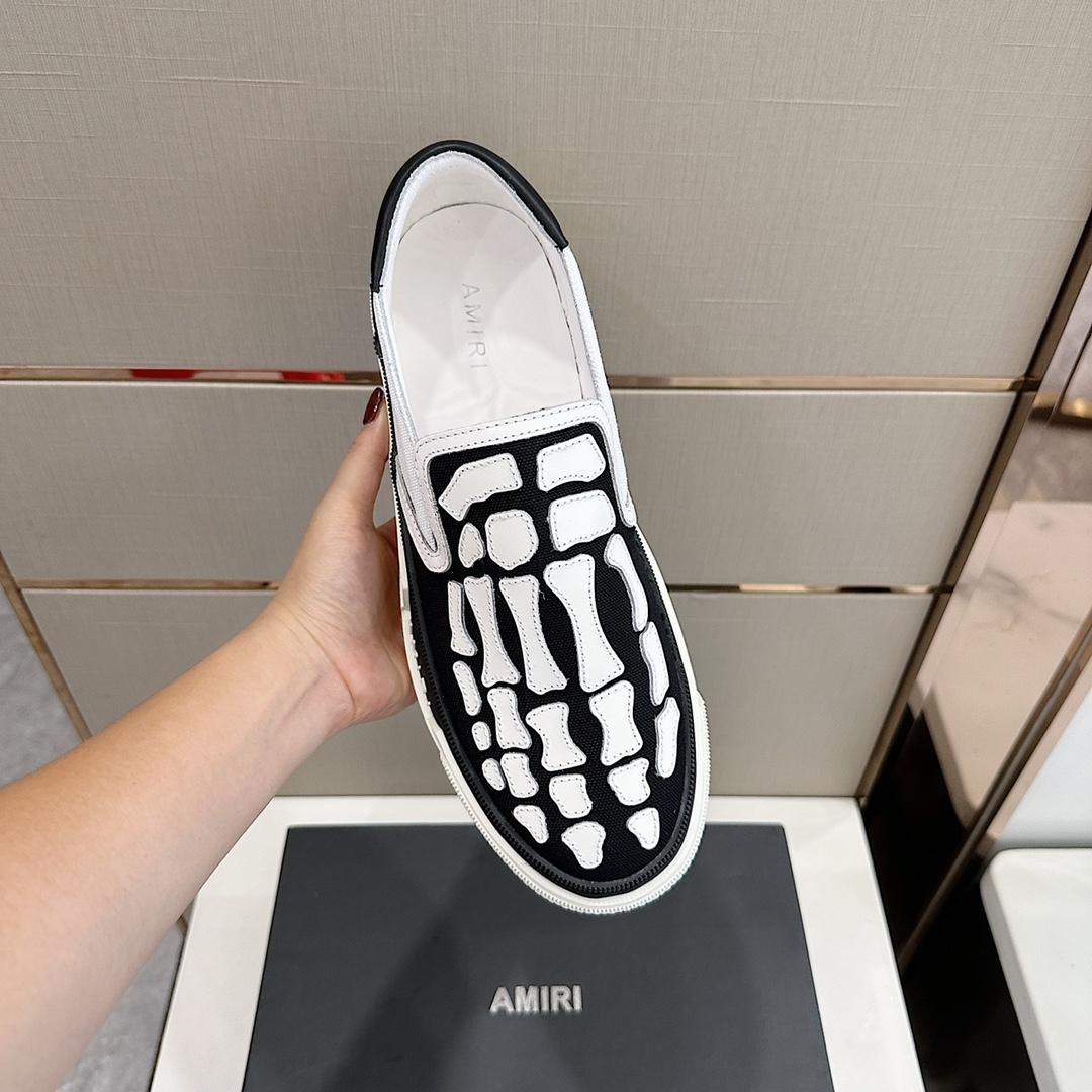 Amiri Skel Top Slip-on Sneakers - EUR FASHION