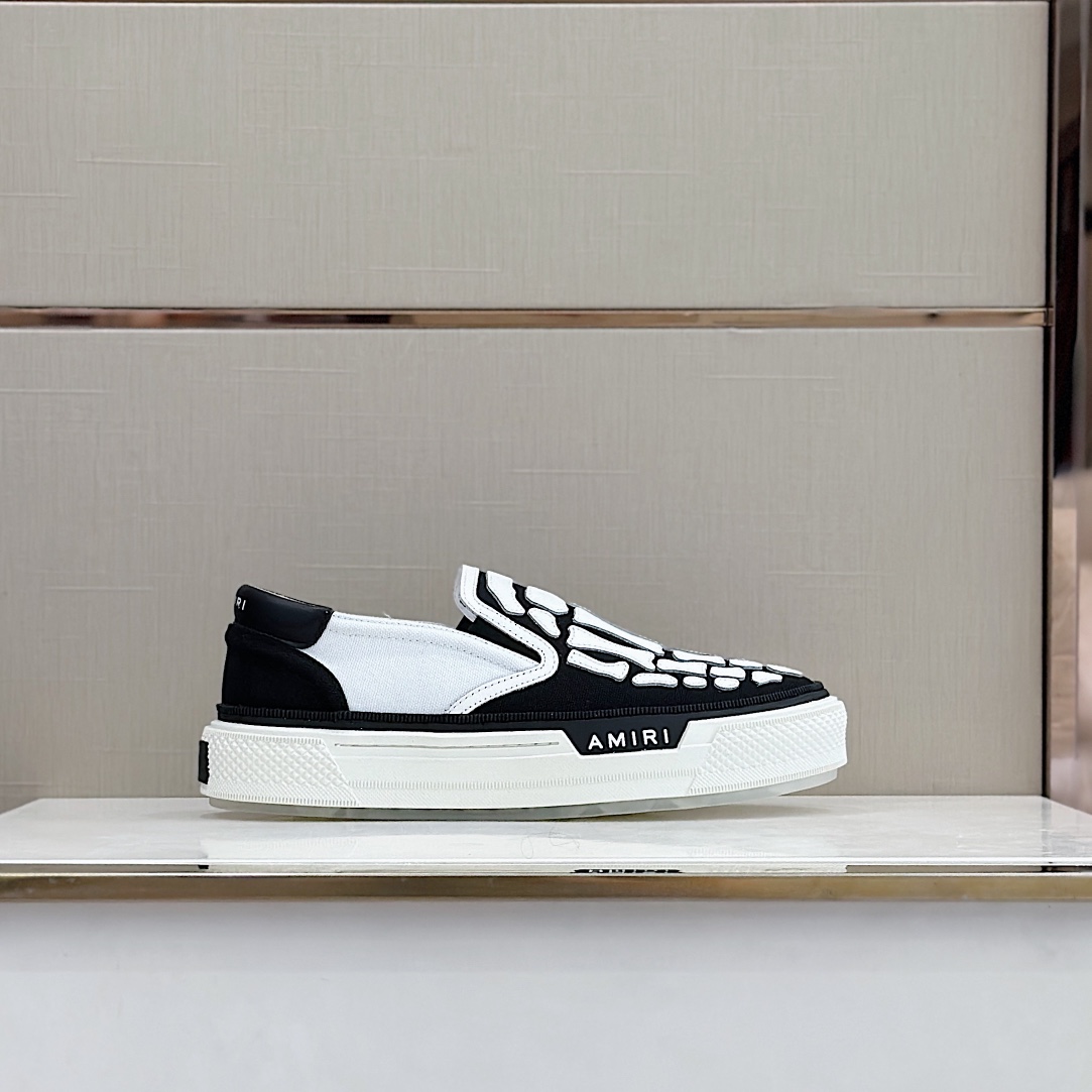 Amiri Skel Top Slip-on Sneakers - EUR FASHION