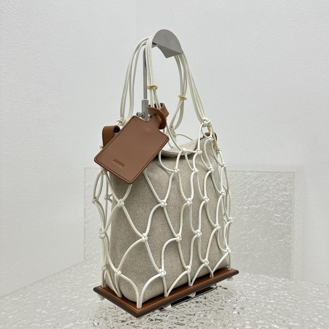 Jacquemus Le Petit Filet Pralu Tote Bag (10x27x21cm) - EUR FASHION