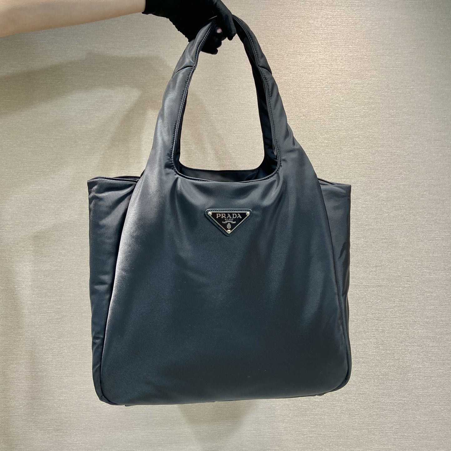 Prada Large Padded Re-Nylon Tote Bag - EUR FASHION