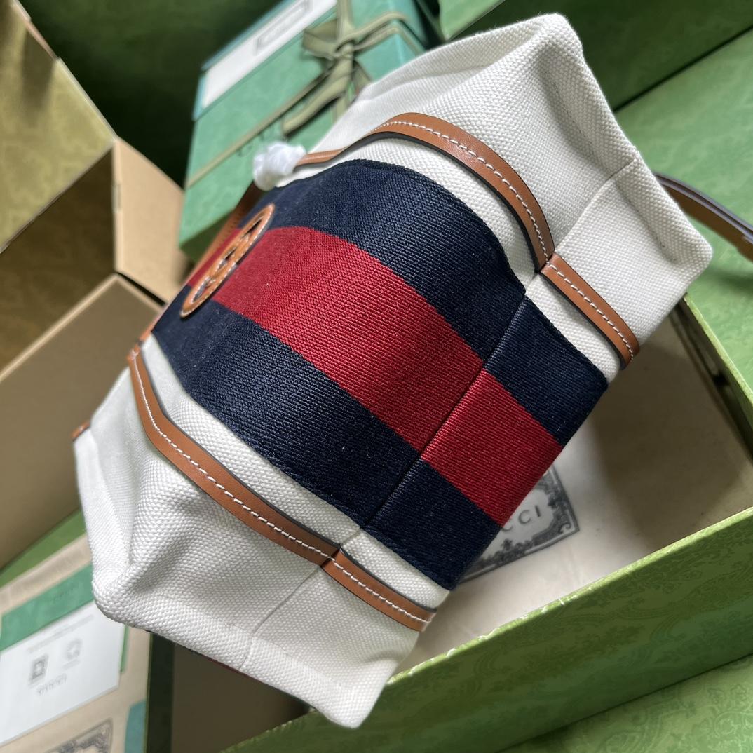 Gucci Mini Interlocking G Tote Bag (22.5x 18.5x 11cm) - EUR FASHION