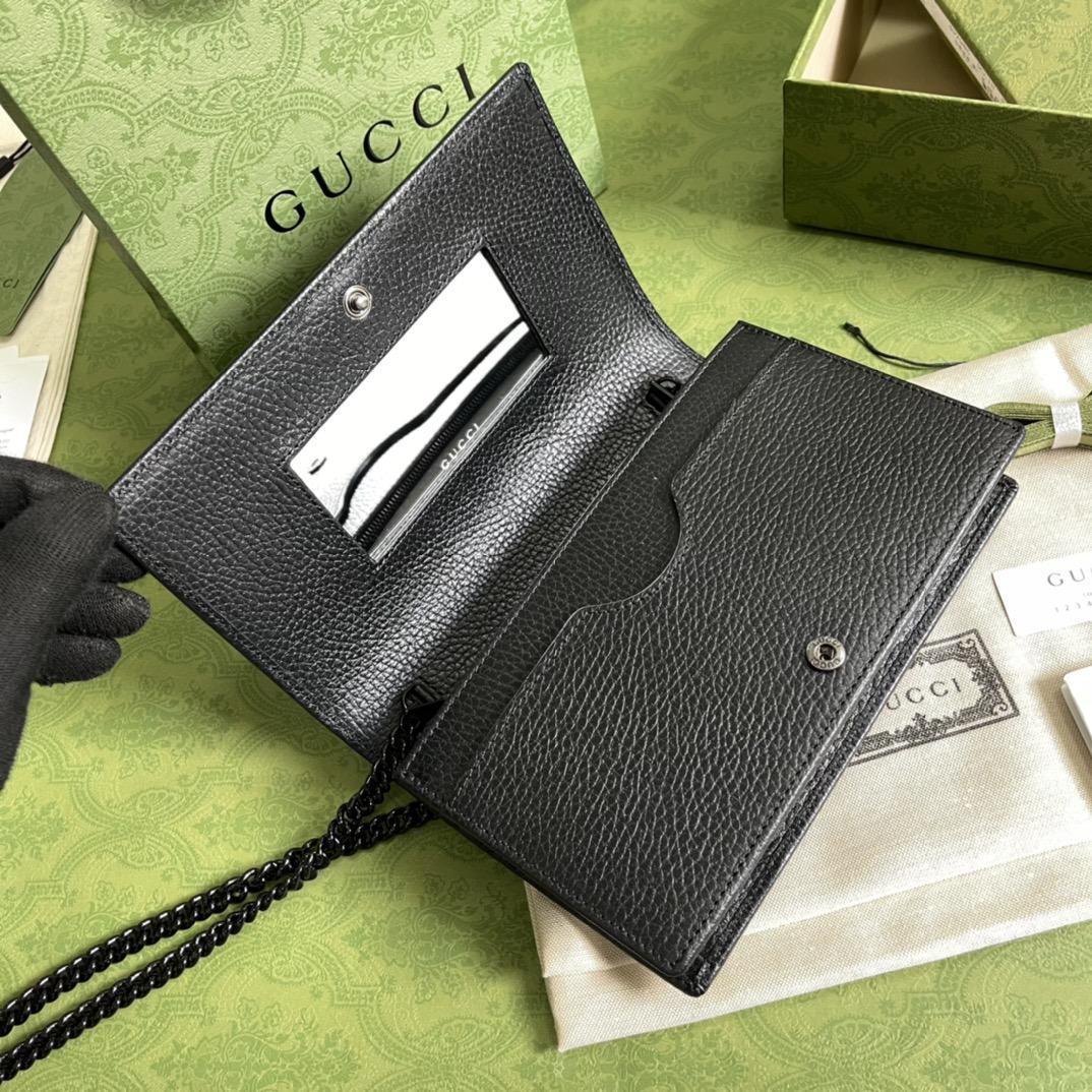 Gucci GGG Marmont Chain Wallet - EUR FASHION