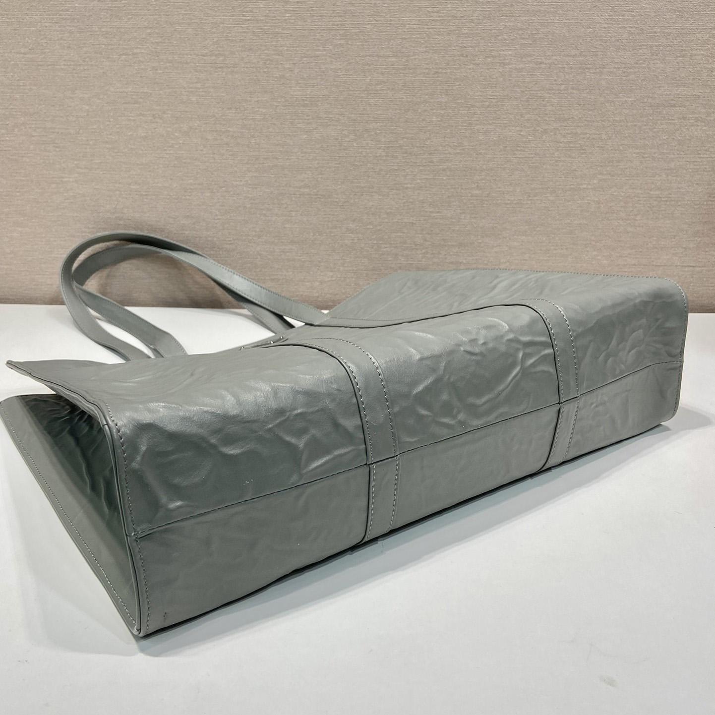 Prada Large Antique Nappa Leather Tote - EUR FASHION